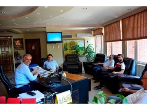 Başkan Yaman’a Ziyaretler Sürüyor