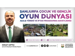 Çocuk Oyun Dünyası Yarın Açılıyor