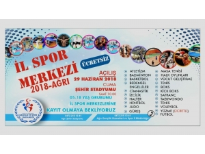 Ağrı’da Yaz Kurslarına Kayıtlar Başladı