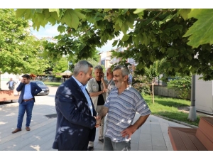 Başkan Baran Seçim Çalışmalarını Mimar Sinan’da Sürdürdü