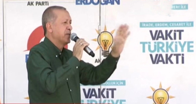 Erdoğan'dan İnce'ye Sert Sözler: Hırsız Erdoğan Diye Bağırtıyor, Delilin Mi Var Terbiyesiz!