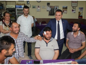 İyi Partili Eryılmaz Hamzabeyli’de Vatandaşlarla Buluştu