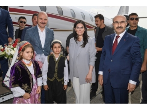 İçişleri Bakanı Süleyman Soylu Adana’ya Geldi