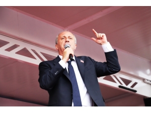 Muharrem İnce: "Bir, Barışacağız; İki, Ekonomik Olarak Büyüyeceğiz"