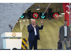 Başbakan Yıldırım, Sabuncubeli Tünelleri’ni Hizmete Açtı