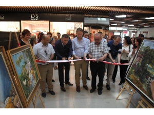 Yağlı Boya Resim Çalışmalarını 67 Burda Avm’de Sergilediler