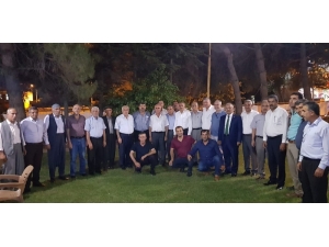 Ziraat Odaları Başkanlarından Yakup Taş’a Destek