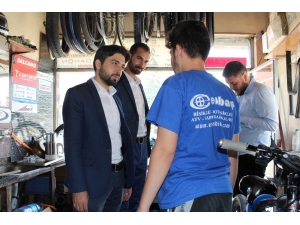 Ak Parti Konya Milletvekili Adayı Zeren Esnafı Ziyaret Etti