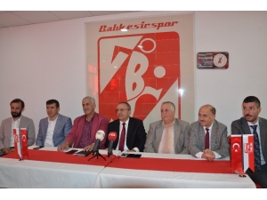Başkan Bahçeci: "Balıkesirspor’da Efsane Başkan Olmak İstiyorum"