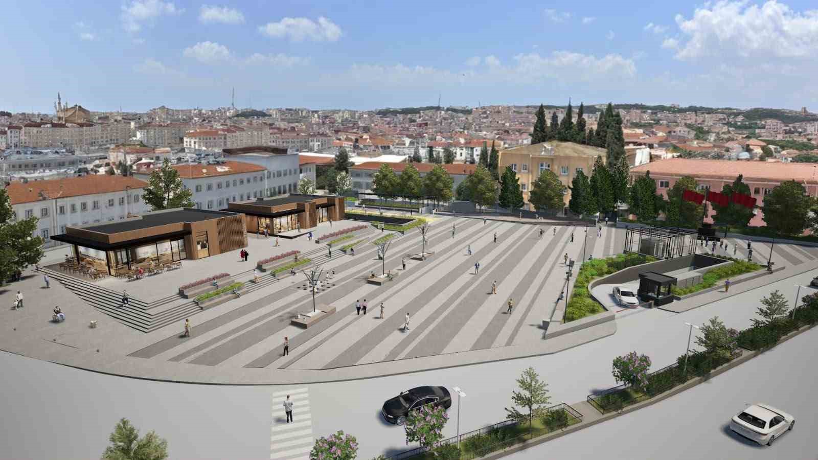 vezirkopru-de-meydan-ve-otopark-projesi-nde-ilk-kazma-vuruluyor