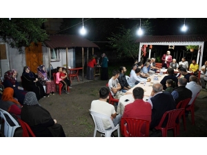 Başkan Üzülmez, Şahin Ailesine Misafir Oldu