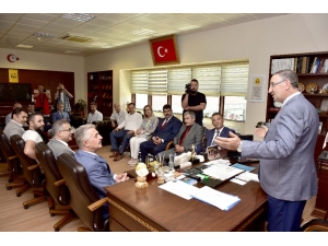 Büyükataman’dan Başkan Kurtulan’a Ziyaret