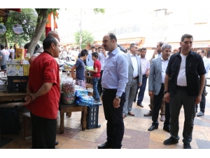 Çiftçi Esnaf Ziyaretlerini Sürdürüyor