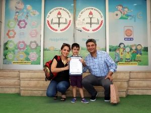 Anaokulu Öğrencilerinin Karne Sevinci