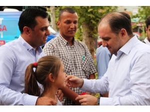 Ak Parti’li Baybatur, Sarıgöl Teşkilatıyla Bayramlaştı