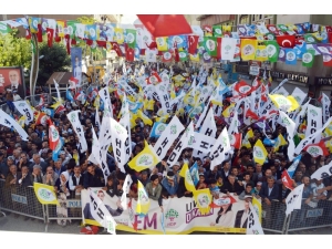 Hakkari’de Hdp Mitingi