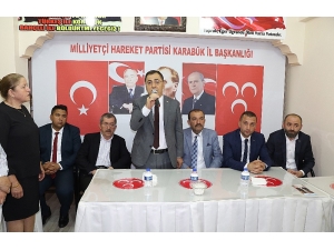 Başkan Vergili Mhp’de Bayramlaşma Törenine Katıldı