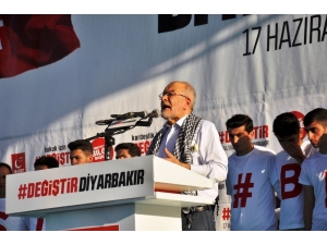 Cumhurbaşkanı Adayı Karamollaoğlu Diyarbakır’da