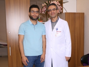 Bosna Hersek’te Yaşayan Öğretmen Memleketinde Sağlığına Kavuştu