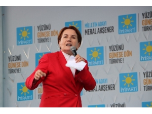 Akşener Niğde’de Miting Yaptı
