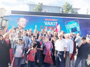 Ak Parti Çankırı Teşkilatı’na Şabanözü’nde Büyük Coşku