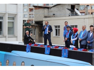 Vakfıkebir Ak Parti Millletvekili Adaylarını Bağrına Bastı