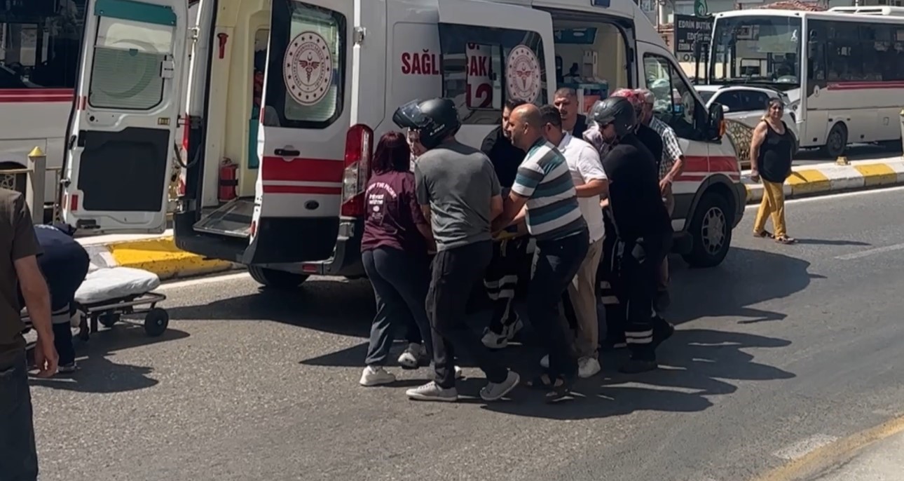 edirne-de-minibus-ile-motosiklet-carpisti-1-yarali