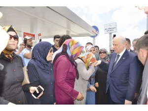 Devlet Bahçeli Sungurlu’da Karşılandı