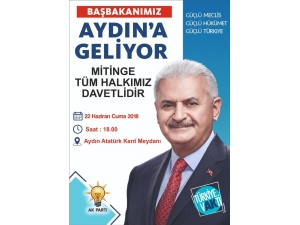 Ak Parti İl Başkanı Özmen Aydınlıları Mitinge Davet Etti