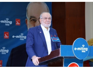 Temel Karamollaoğlu’dan Hatay’da E-miting