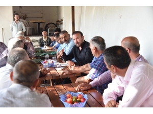 Başkan Doğan, Seçim Çalışmalarını Köylerde Sürdürdü