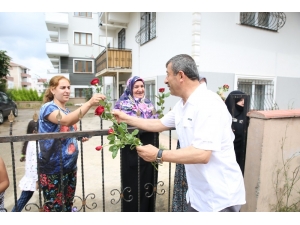 Başkan Karabacak, Seçim Çalışmalarına Devam Etti