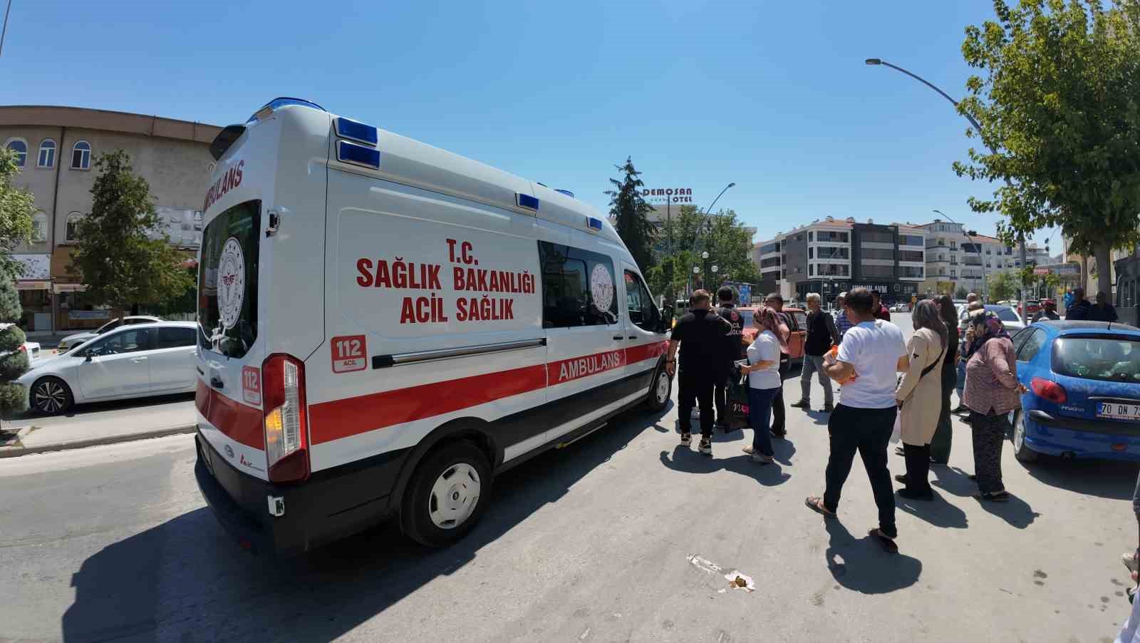 karaman-da-otomobilin-carptigi-genc-kadin-yaralandi