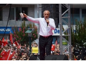 Muharrem İnce Çorlu’da Konuştu