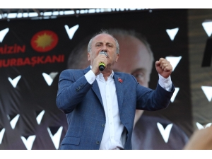 İnce: "Yorgun Adam Gidecek, Türkiye’nin Başına Taze Bir Kan Gelecek"