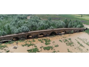 Kral Yolu Üzerindeki Tarihi Köprü Dikkat Çekiyor