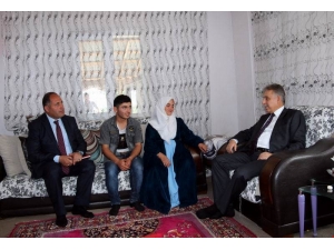 Vali Toprak’tan İnce Ailesine Ziyaret