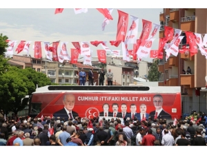 Mhp Adaylarına Oltu Ve Şenkaya’da Sevgi Seli