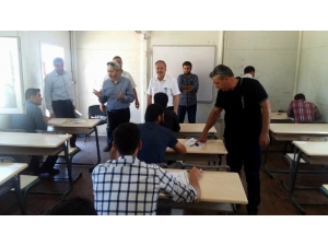 Fırat Kalkanı Bölgesinde Lise Bitirme Sınavları Başladı