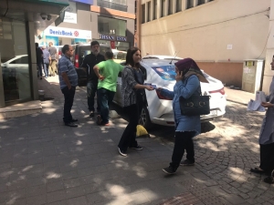 Ak Gençler Seçime Günler Kala Çalışmalarını Sürdürüyor