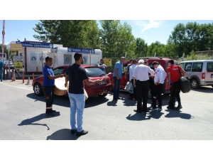 Dünya İkincisi Güreşçiye Coşkulu Karşılama