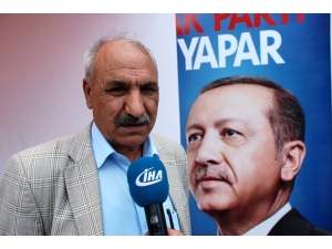 Ak Parti’ye Destek İçin Sp İlçe Başkanlığından İstifa Eden Ramazan Güldü: