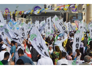 Hdp Mardin’de Miting Yaptı