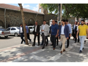 Başkan Ekinci Siverek Kırsalında Ziyaretlerde Bulundu