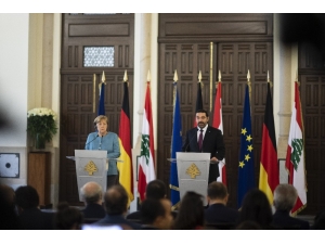 Merkel, Lübnan Başbakanı Hariri İle Görüştü