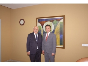 Nabi Avcı’dan Yeni Rektör Prof. Dr. Kemal Şenocak’a Hayırlı Olsun Ziyareti