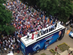 Murat Demir, Şenpazar Ve Cide’de Seçim Çalışmalarını Sürdürdü