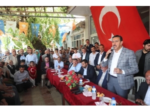 Bakan Tüfenkci’ye Doğanşehir’de Sevgi Seli