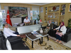 Başkan Can, Başkan Duymuş İle Bir Araya Geldi