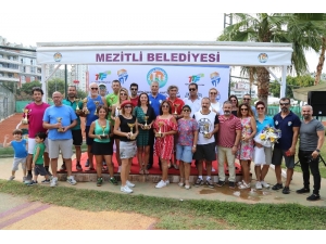 Mezitli Senyör Haftasonu Tenis Turnuvası Sona Erdi